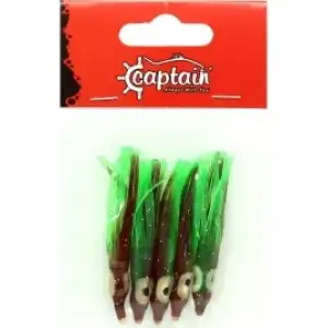 Captain 3593 Octopus Pride 5cm Ahtapot Sübye 5li Paket Suni Yem 098