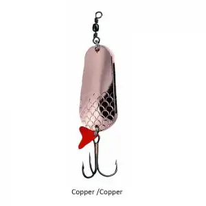 Dam Effzett Twin Spoon 6.5 cm 30 gr Sinking Kaşık Dam-Copper-Copper
