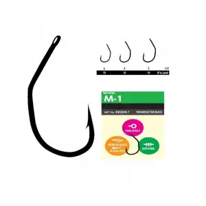 Hayabusa M1 Sazan İğnesi Dövme Teflon Black 10lu Paket 2 NUMARA