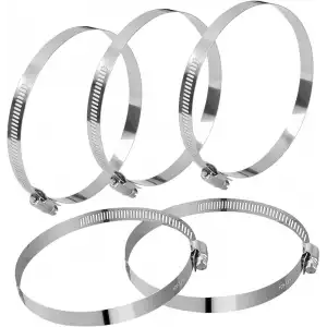 Hortum Kelepçe 304 Krom 170 x190