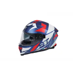 SWAY 865 FULL FACE ST BLUE RED Large