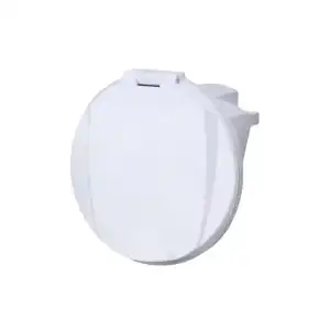 Tekne Duş Başlığı Yuvası Yandan Montaj Beyaz