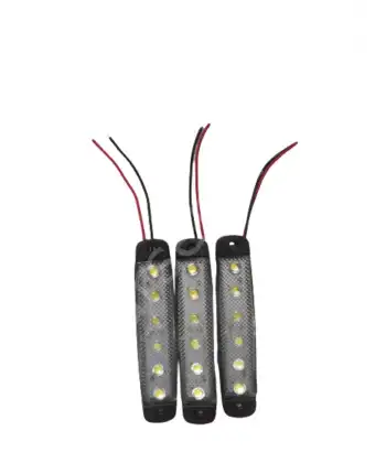 6 Parmak Siyah led ( 3 adet )