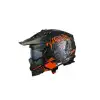 SWAY X1-X SEUL MODULER KASK WARRIOR ORANGE Large