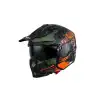 SWAY X1-X SEUL MODULER KASK WARRIOR ORANGE Large
