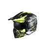 SWAY X1-X SEUL MODULER KASK WARRIOR YELLOW M