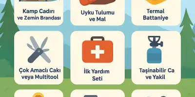 Kamp Alanında Unutulmaması Gereken 12 Hayati Eşya