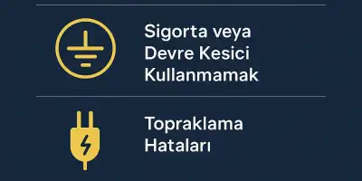 TEKNE ELEKTRİK SİSTEMLERİNDE EN SIK YAPILAN HATALAR