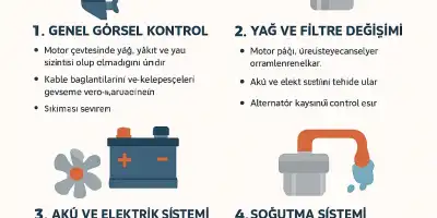 Tekne Motor Bakımı – Sezon Öncesi Kontrol Listesi (2025 Rehberi)