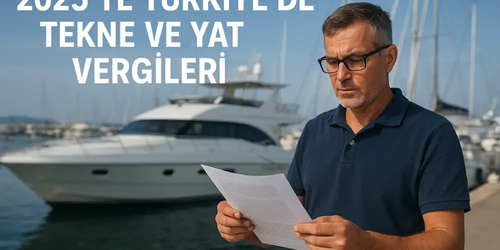 2025’te Türkiye’de Tekne ve Yat Vergileri: Ne Kadar Ödeyeceksiniz?