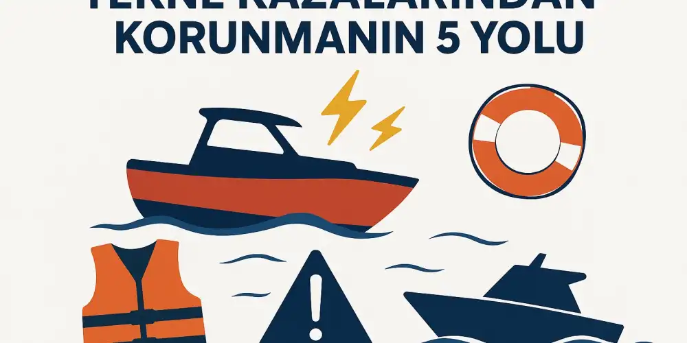 Tekne Kazalarından Korunmanın 5 Yolu