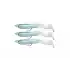 Captain 3525 Eel Fish 7.5cm Silikon Zargana Suni Yem 3lü Paket E20 Black