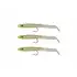 Captain 3526 Eel Fish 5cm Silikon Zargana Suni Yem 3lü Paket E17 Gold G