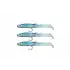 Captain 3526 Eel Fish 5cm Silikon Zargana Suni Yem 3lü Paket E20 Black