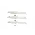 Captain 3526 Eel Fish 5cm Silikon Zargana Suni Yem 3lü Paket E26 Pearl