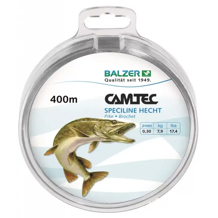 Balzer 12161 Camec Speci Pike 400mt Monofilament Misina Su Gri 0.35 mm