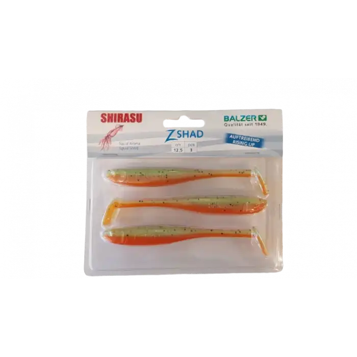 Balzer 13694 Shirasu Z Sad 12.5cm Kalamar Kokulu Silikon Yem 3lü Set 307