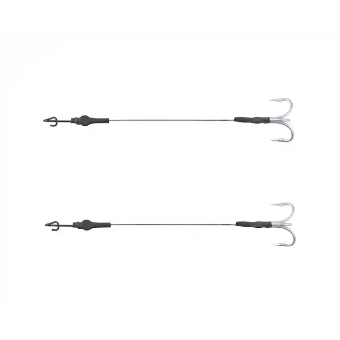 Balzer 13936 Silikon Yemler İçin Çelik Telli Rigs 2li Paket 13 cm