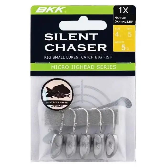 BKK Silent Chaser-Harpax Darting LRF Jighead BKK-4 no 5 gr