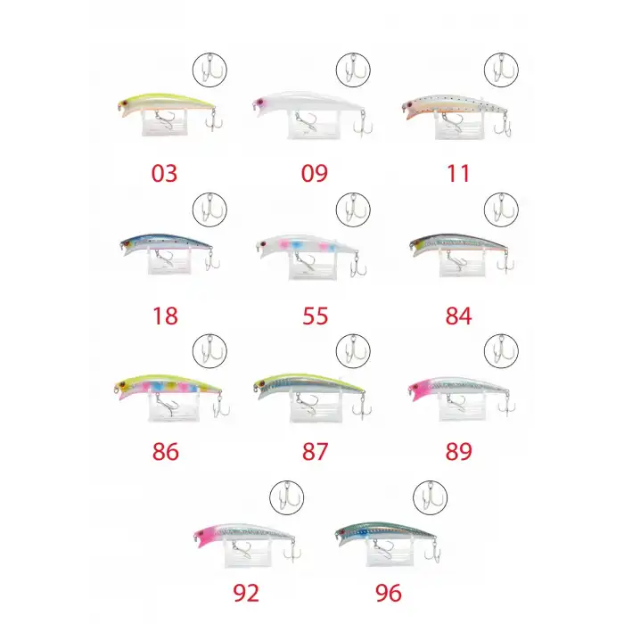 Caplure Seabass Minnow 90mm Floating 12gr Maket Balık 87