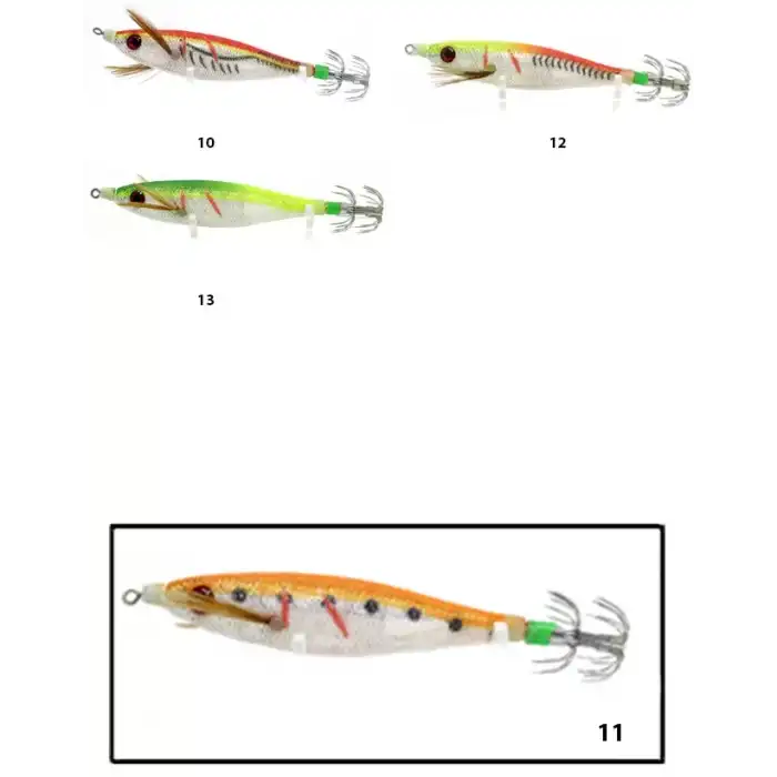 Captain 3000 Kalamar Zokası 6cm Example Squid 11