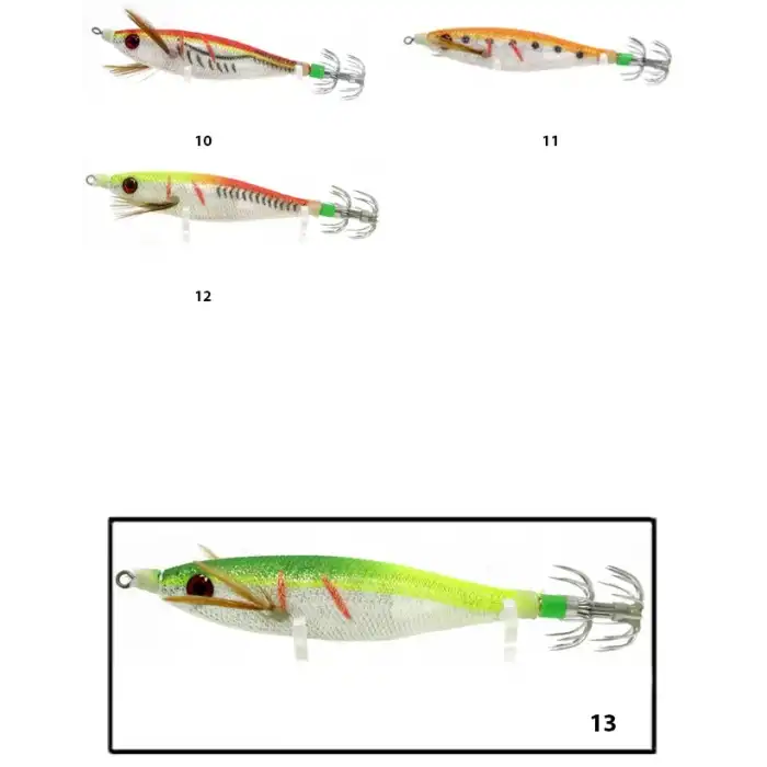 Captain 3000 Kalamar Zokası 6cm Example Squid 13