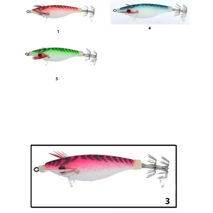 Captain 3001 Kalamar Zokası 6cm Totosutte Squid 3