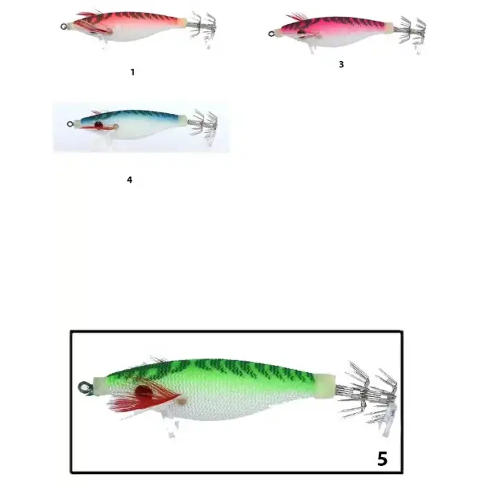 Captain 3001 Kalamar Zokası 6cm Totosutte Squid 5