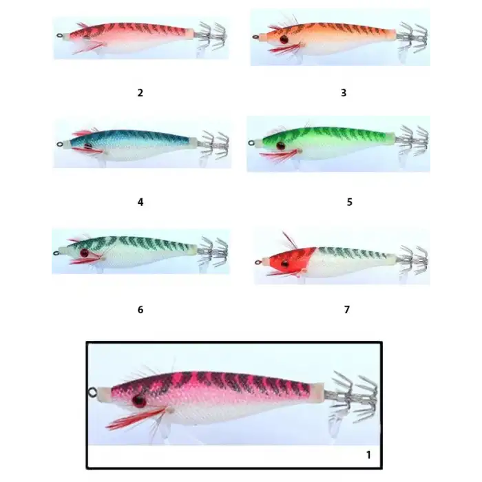 Captain 3002 Kalamar Zokası 7cm Mistake Squid 1