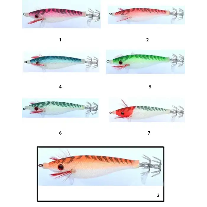 Captain 3002 Kalamar Zokası 7cm Mistake Squid 3