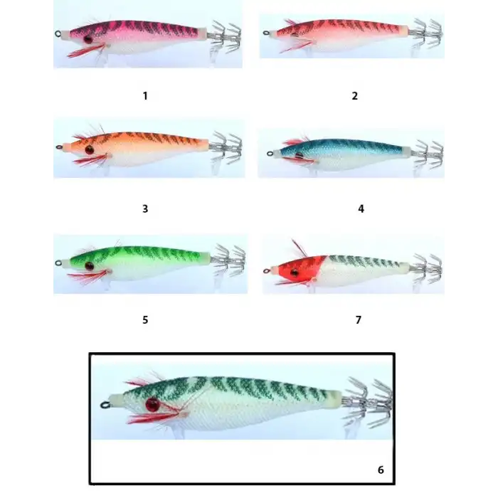 Captain 3002 Kalamar Zokası 7cm Mistake Squid 6