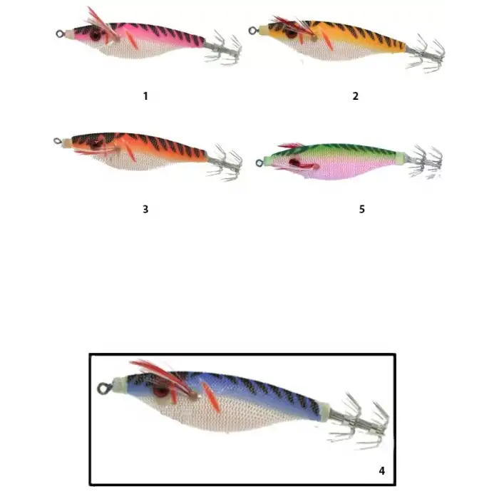 Captain 3003 Kalamar Zokası 6cm Excelance Squid 4