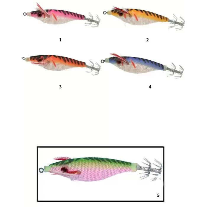 Captain 3003 Kalamar Zokası 6cm Excelance Squid 5