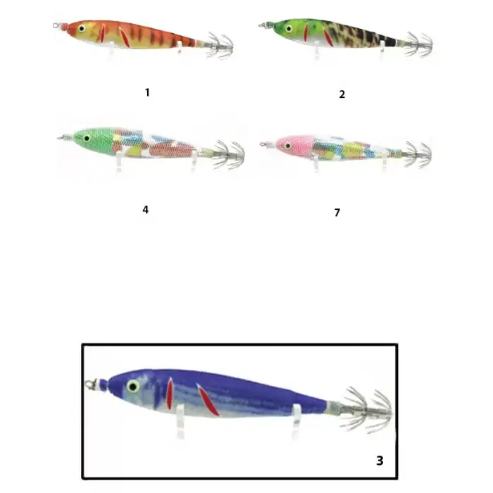 Captain 3006 Kalamar Zokası 8cm Bomberto Mini Squid 3