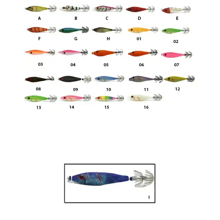 Captain 3007 Kalamar Zokası 5cm Metsuki Squid I