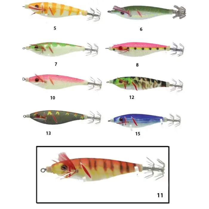 Captain 3008 Kalamar Zokası 7cm Fighter Squid 11