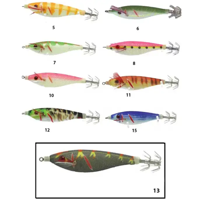 Captain 3008 Kalamar Zokası 7cm Fighter Squid 13