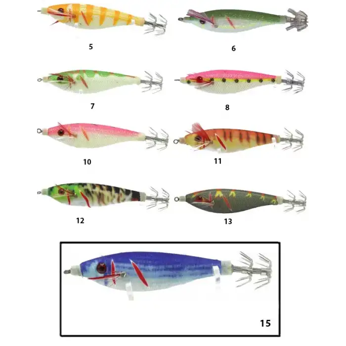 Captain 3008 Kalamar Zokası 7cm Fighter Squid 15