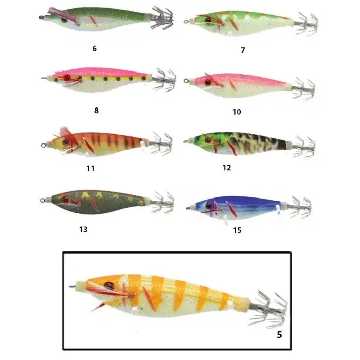 Captain 3008 Kalamar Zokası 7cm Fighter Squid 5