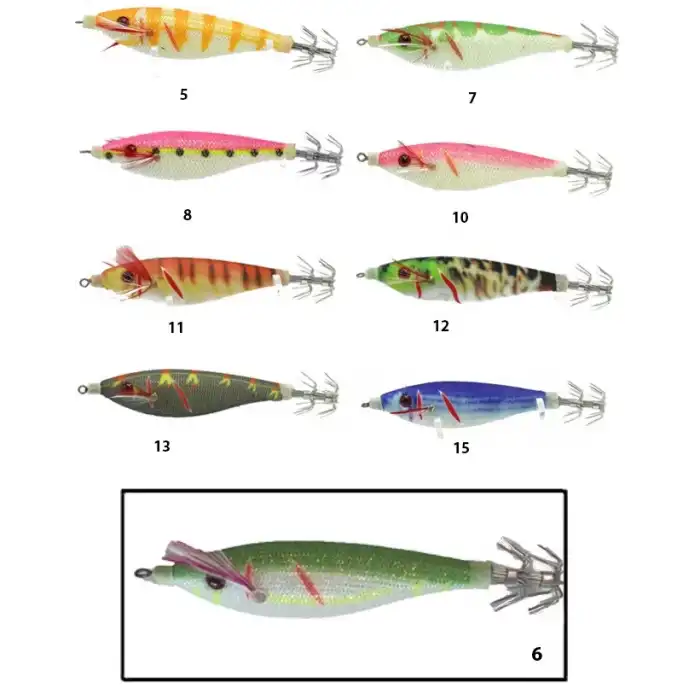 Captain 3008 Kalamar Zokası 7cm Fighter Squid 6