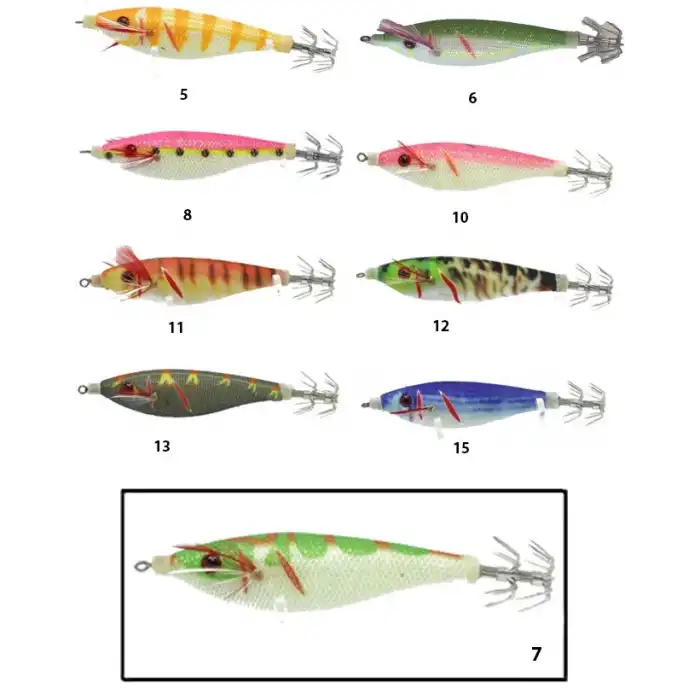 Captain 3008 Kalamar Zokası 7cm Fighter Squid 7