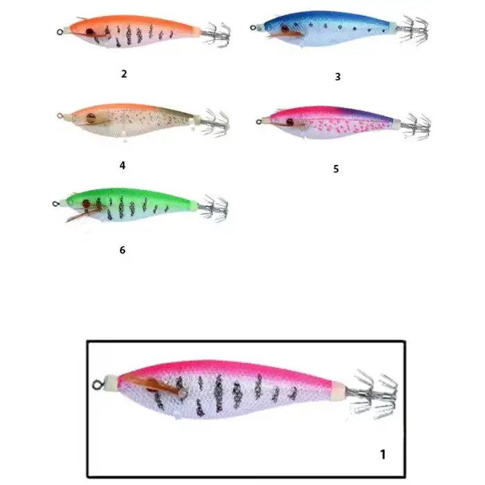Captain 3009 Kalamar Zokası 8cm Flash Filinta Squid 1