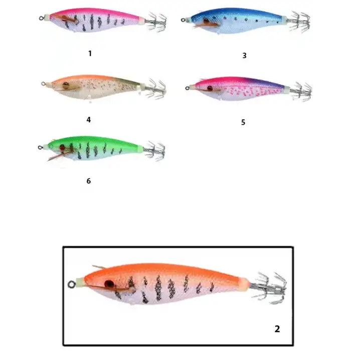 Captain 3009 Kalamar Zokası 8cm Flash Filinta Squid 2