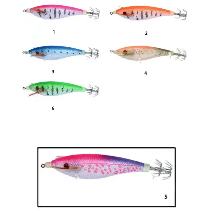 Captain 3009 Kalamar Zokası 8cm Flash Filinta Squid 5
