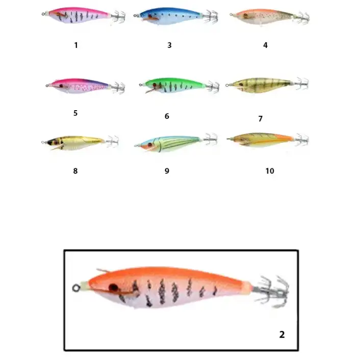 Captain 3010 Kalamar Zokası 7cm Flash Filinta Squid 2