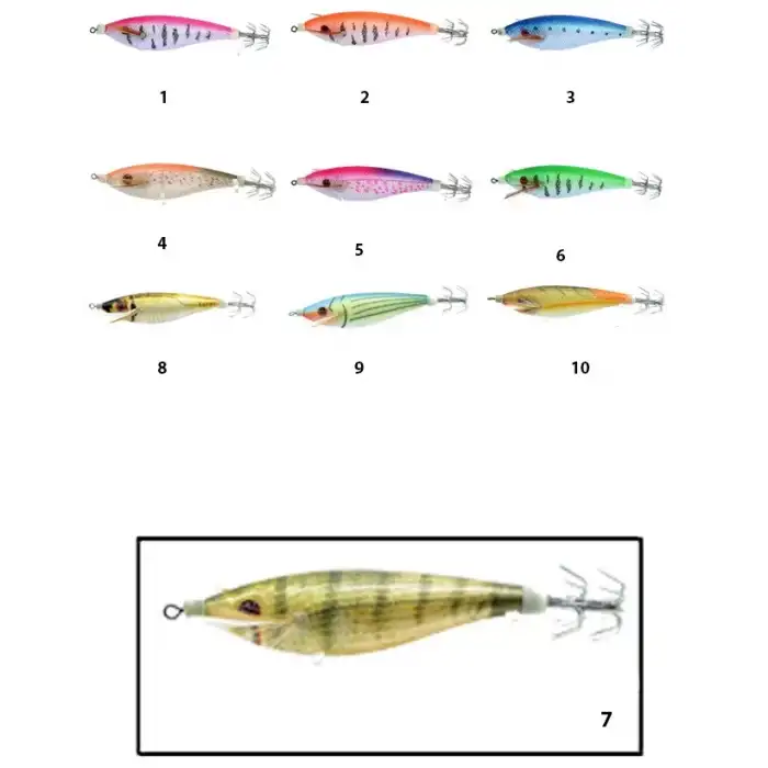 Captain 3010 Kalamar Zokası 7cm Flash Filinta Squid 7