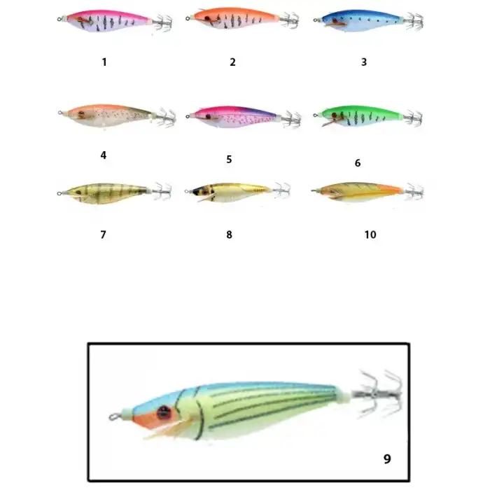 Captain 3010 Kalamar Zokası 7cm Flash Filinta Squid 9