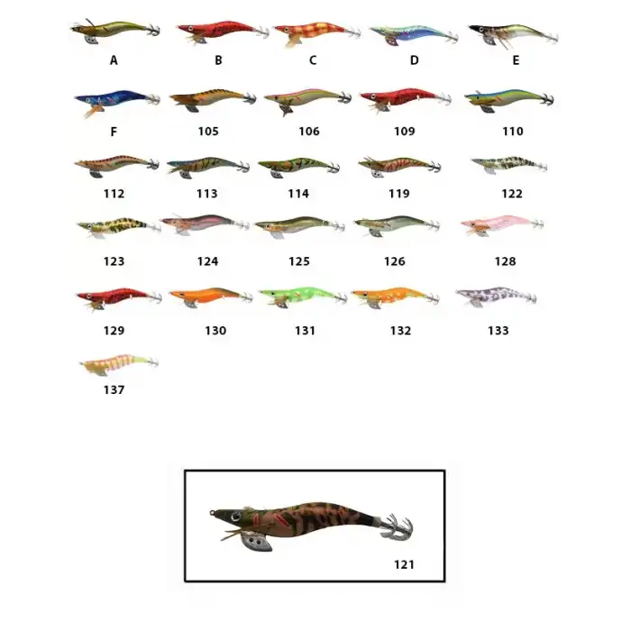 CAPTAİN 3014 KALAMAR ZOKASI 12CM CRAZY SqUİD SİZE 3.5  121