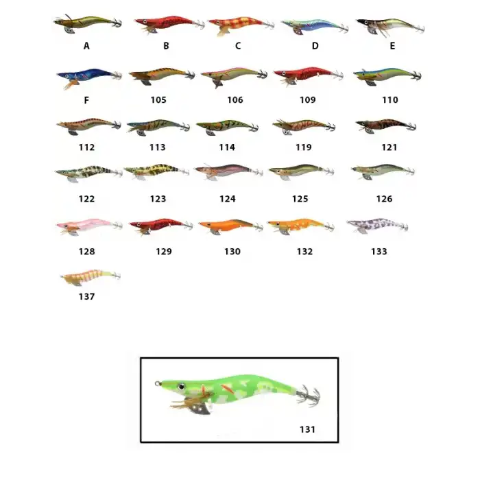 Captain 3014 Kalamar Zokası 12cm Crazy Squid Size 3.5  131