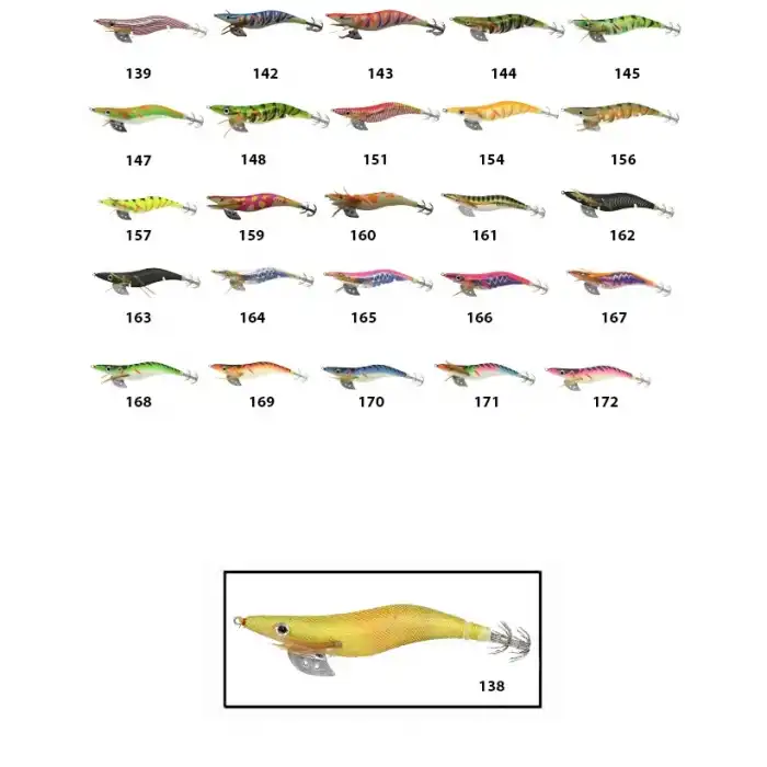 Captain 3014 Kalamar Zokası 12cm Crazy Squid Size 3.5  138